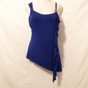 Spense Assymetrical Sleeveless Top